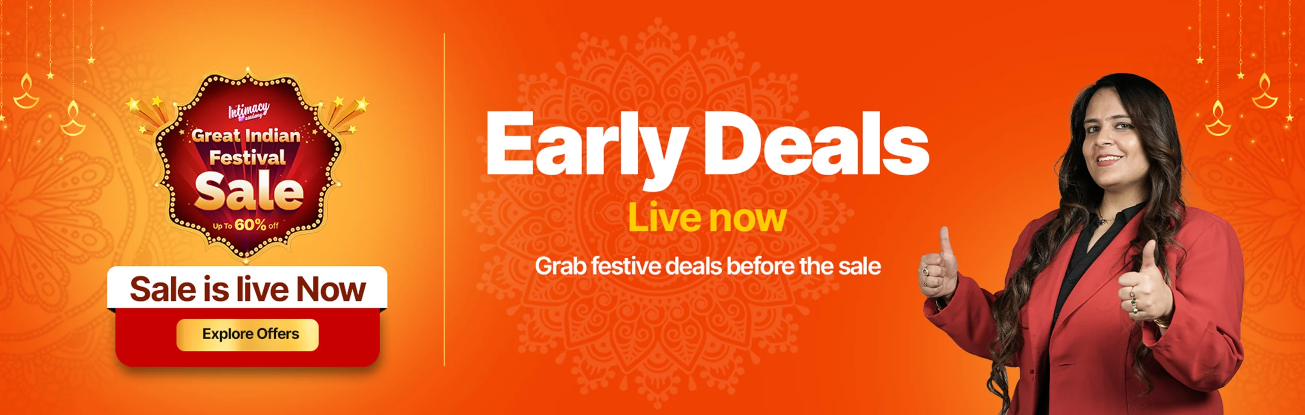 The indian festival sale (Intimacy academy}