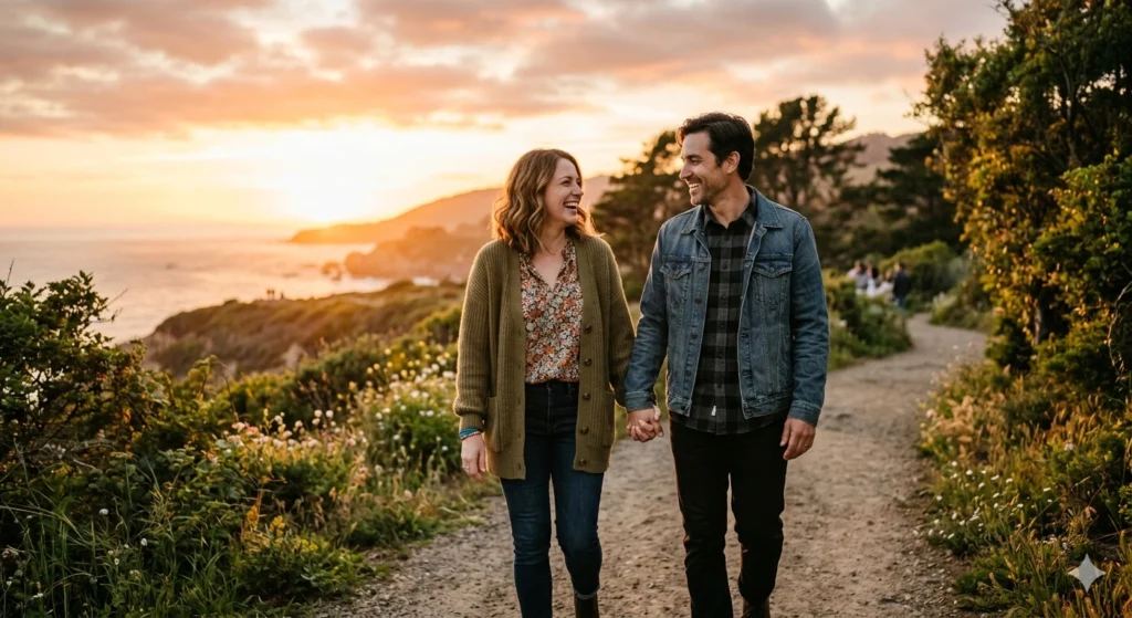 Physical intimacy and affection strengthening emotional connection in marriage